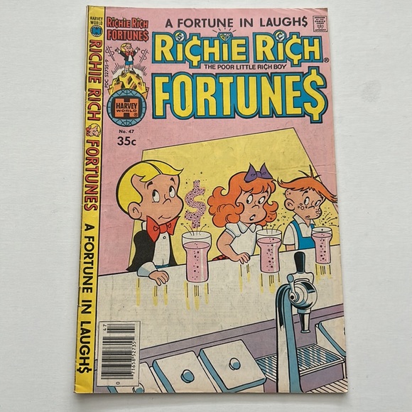 LOT OF 7 VINTAGE COMICS 70/80s (Little Lotta, Richie Rich, The Beagle Boys) - Picture 12 of 16